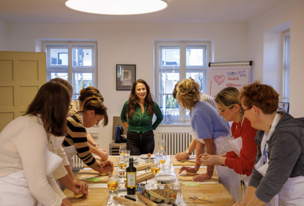Kulinarischer Sprachkurs und Pastaworkshop Tortellini