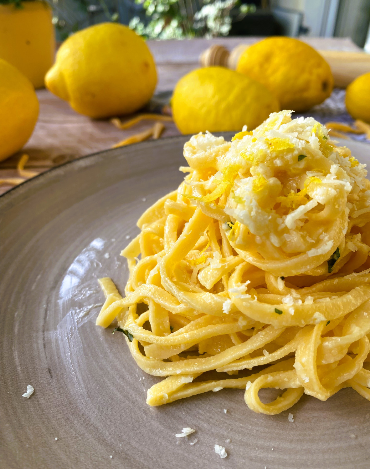 Tagliolini al limone