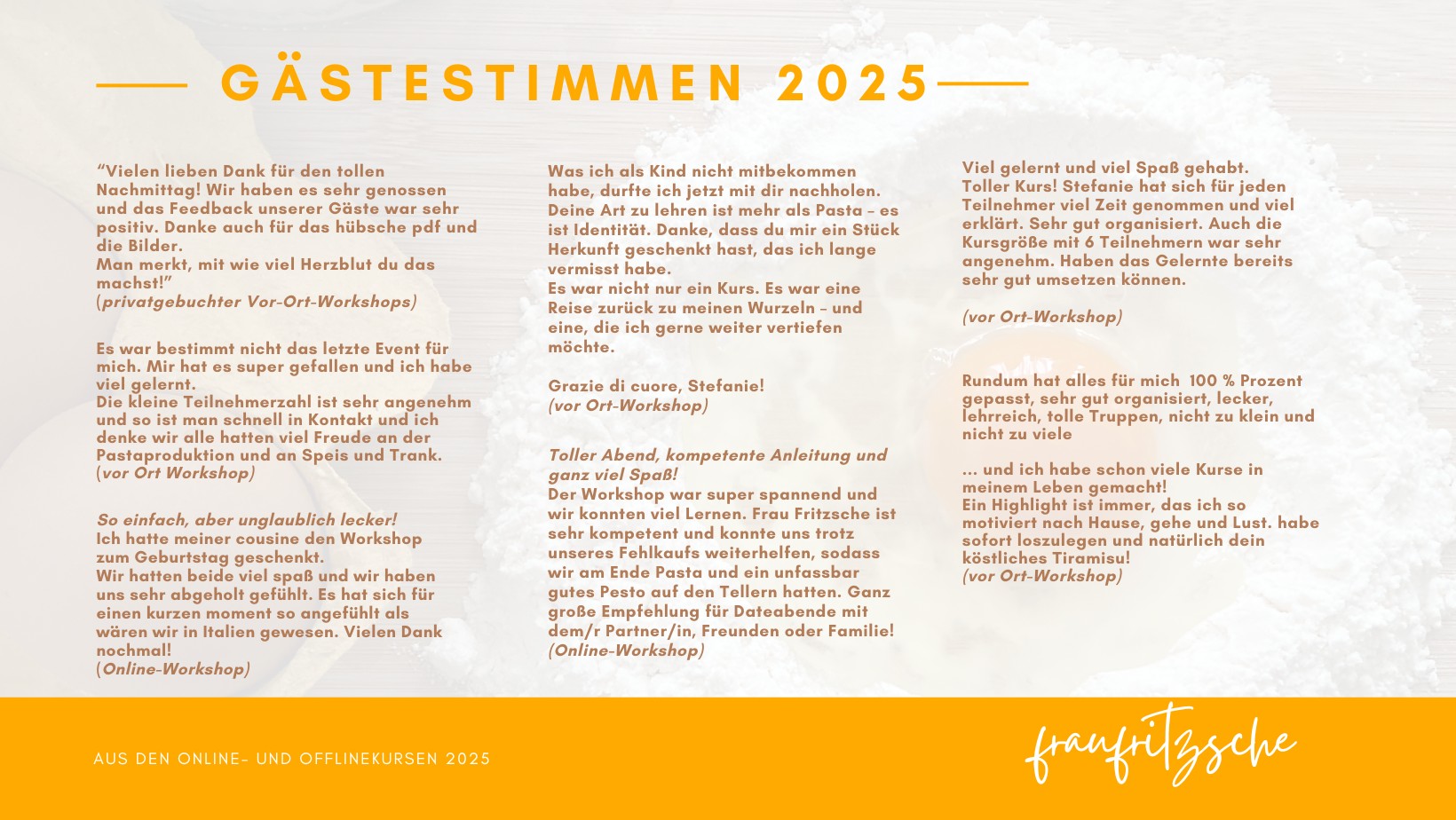 Gästefeedback