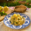 Fettuccine mit Zitronen-Spargel-Minz-Butter