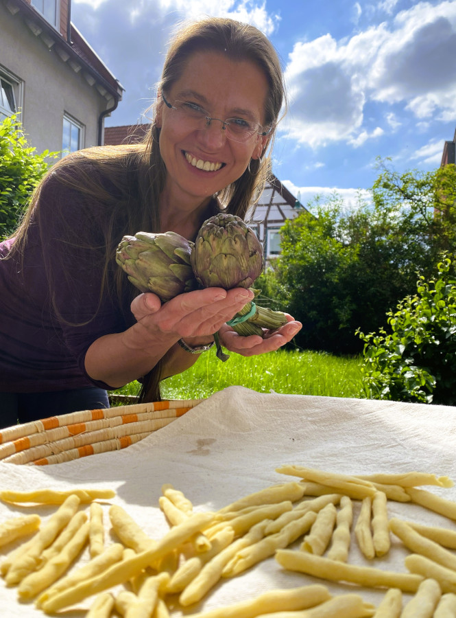 Macceroni Artischocken