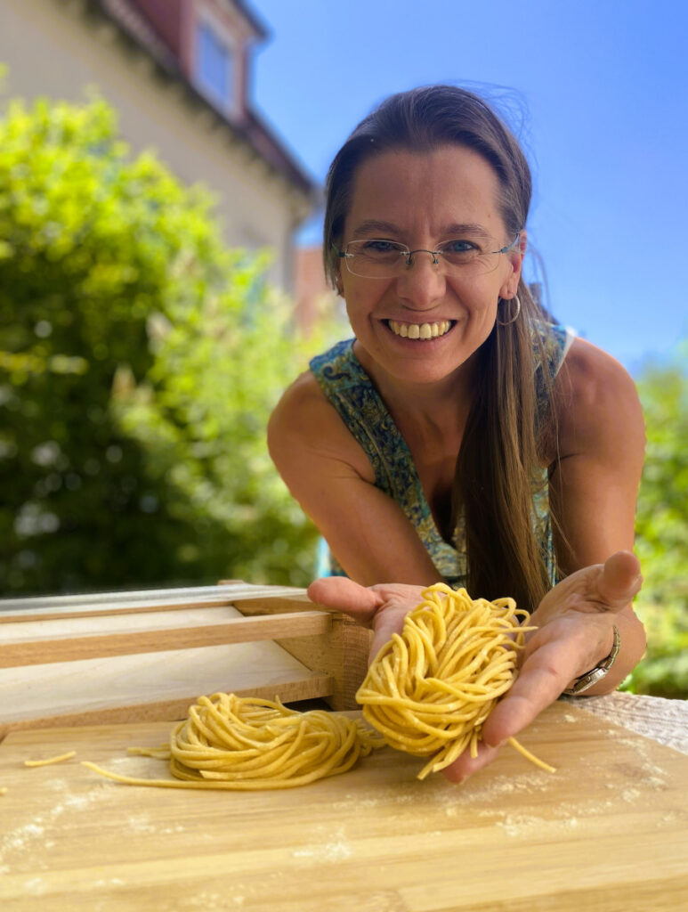 Spaghetti alla Chitarra mit Gorgonzola