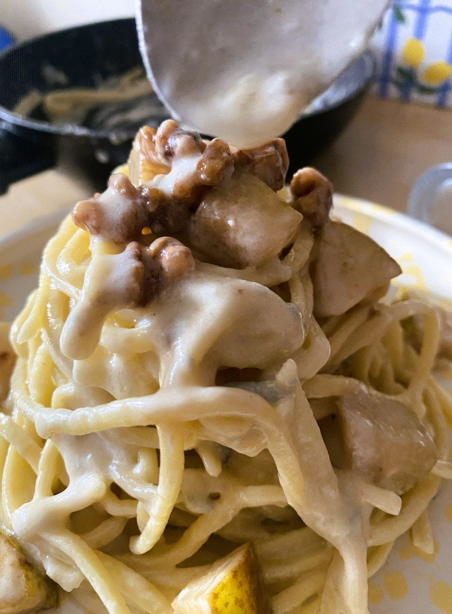 Spaghetti alla Chitarra mit Gorgonzola
