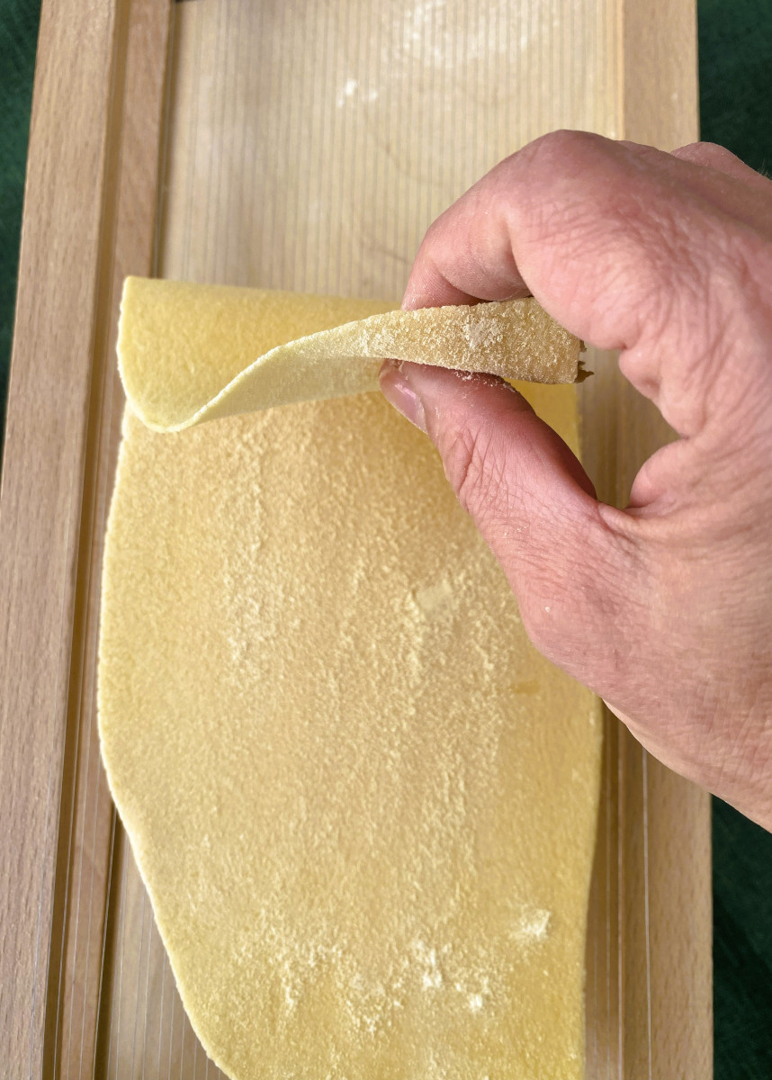 Spaghetti alla Chitarra mit Gorgonzola
