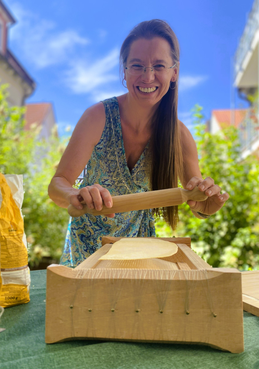 Spaghetti alla Chitarra mit Gorgonzola