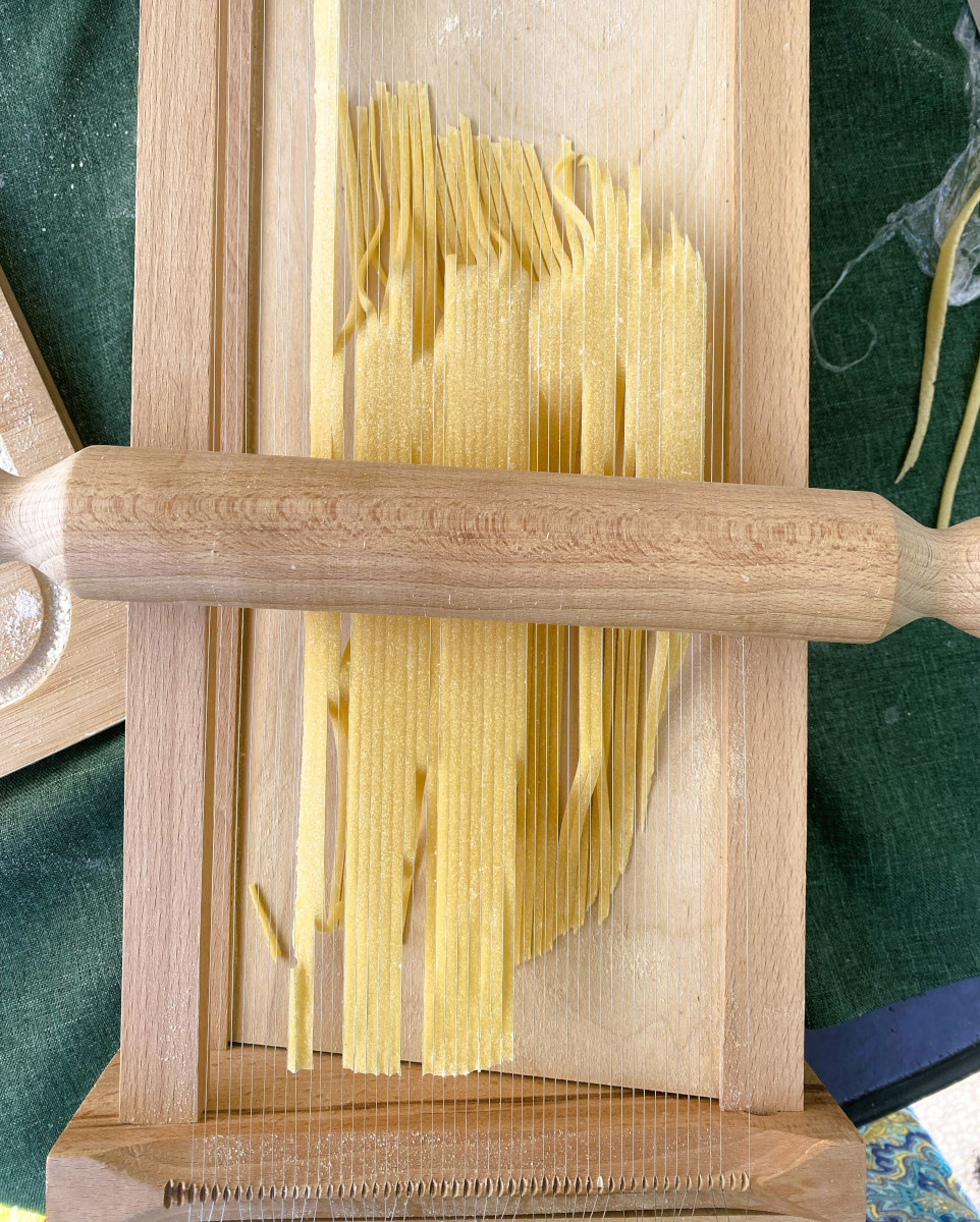 Spaghetti alla Chitarra mit Gorgonzola