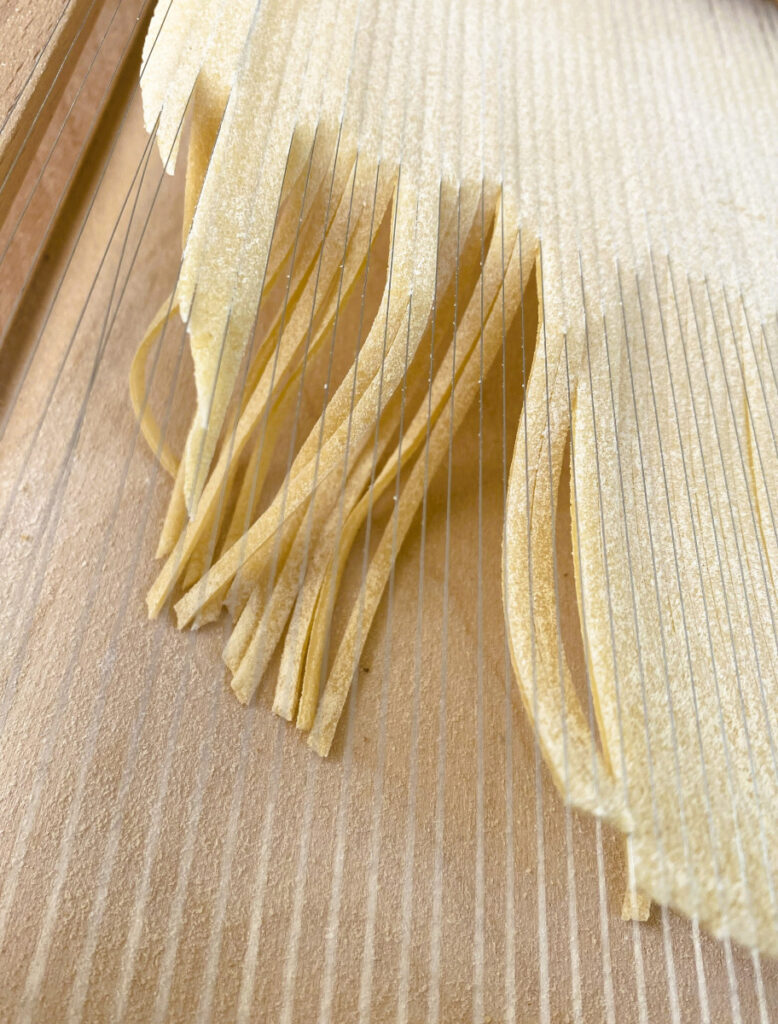 Spaghetti alla Chitarra mit Gorgonzola