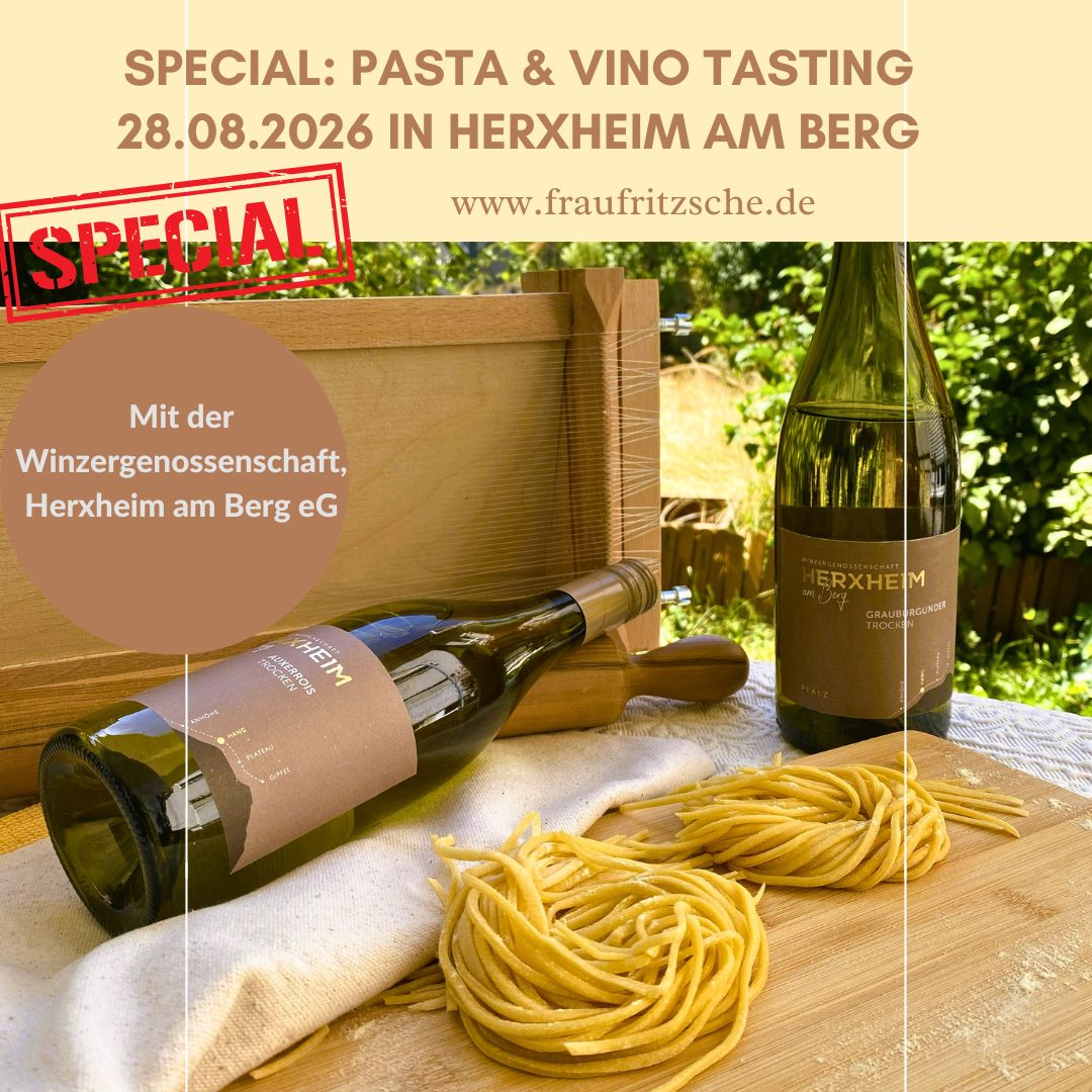 Special Pasta e Vino In Herxheim am Berg